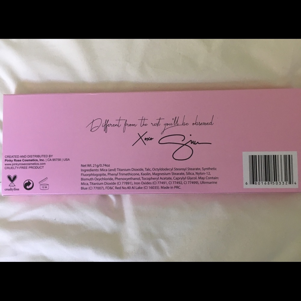 Pinky Rose Obsessed EyeShadow Palette BNIB - Picture 7 of 11